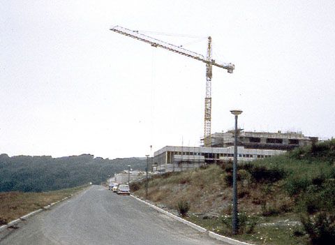 Great Hall Under Construction