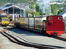 Narrow Guage Train at Aberystwyth