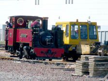 Stream Train at Aberystwyth